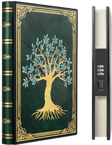 ZXHQ Luxuriöses Tagebuch mit Schloss, 180° Flaches Design, A5 Notizbuch für Erwachsene Männer Frauen Mädchen, 220 Seiten 120gsm Papier, Größe A5(15.9 × 21.5cm) Dunkelgrün