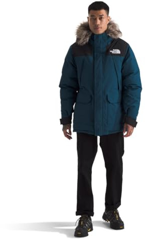 The North Face Mcmurdo Parka para hombre Midnight Petrol/Tnf Bla XXL
