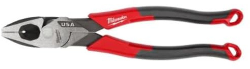 Milwaukee Electric - 9 Linemans Comfort Grip Pliers USA