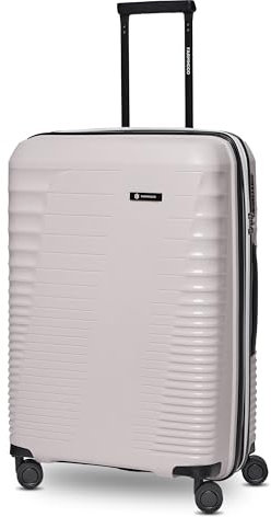 Farmhood Eco Edition Mittelgroßer Hartschalen Koffer nachhaltig | Trolley 44 x 26 x 67 cm mit Dehnfalte von 72 auf 80 Liter erweiterbar | Ultra-leicht nur 3,54 Kg