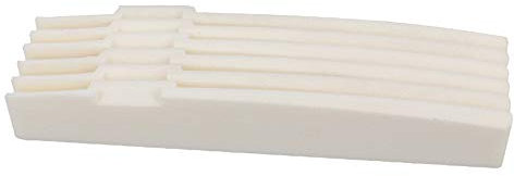 Corde de Selle de Guitare de Selle de Pont pour Guitare Acoustique Plastique réutilisable 1 pièceDesign esthétique