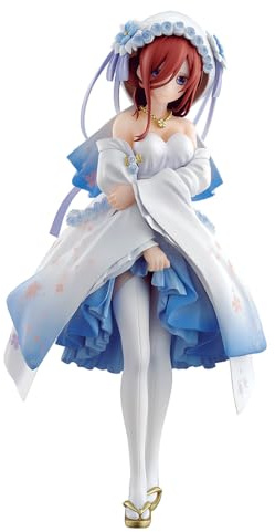 Gooyeh Nakano Miku Figur, Anime Nakano Miku Statue, Cartoon-Charakter-Skulptur, PVC, 18 cm, Hefu-Styling, Anime-Girl-Skulptur, Auto-Dekoration, Sammlerstücke