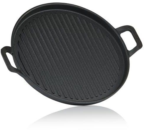 BBQ-Toro Gusseisenpfanne Ø 30 cm | preseasoned | Gusspfanne Outdoor, Grillpfanne, Gusseisen Bratpfanne | Pfanne, Gusseisenbratpfanne | Eisenpfanne, Gusseiserne Pfanne, Eisengusspfanne