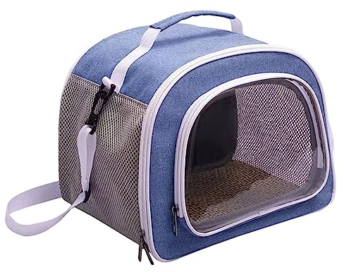 Javoryxh Haustier Tragetasche Tragbare Tasche Für Papageien Vogel Tragetaschen Ausgehende Outdoor Reise Haustier Papageien Handtasche Mit Netzfenster Reisekäfig