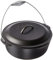 Lodge 8.52 litre / 9 quart Pre-Seasoned Cast Iron Dutch Oven / Casserole Dish (with Spiral Bail Handle), Black