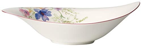 Villeroy & Boch Mariefleur Serve & Salad - Ensaladera (porcelana Premium, 36 x 24 cm) blanco/colorido