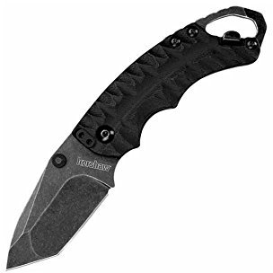 Kershaw 0 Messer Einhandmesser Shuffle II Blackwash Länge geöffnet: 17.0cm, schwarz, 12,7 x 3,8 x 2,5