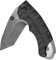 Kershaw 0 Messer Einhandmesser Shuffle II Blackwash Länge geöffnet: 17.0cm, schwarz, 12,7 x 3,8 x 2,5