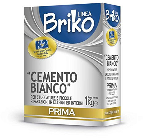 CEMENTO BIANCO KG.1 PRIMA K2 LINEA BRIKO