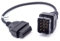 vhbw Adaptateur OBD1 11 Pin vers OBD2 Compatible avec Renault Automobiles - 30 cm