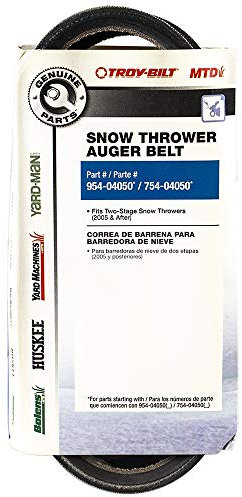 MTD Genuine Part 954-04050 Parti Genuine Snow Thrower Coclea Cinghia OEM per Troy-Bilt Cub-Cadet Artigiano Bolens Remington Ryobi Yardman Yard-Machi