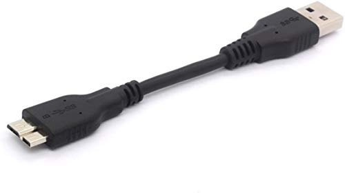 OpenII Cable Adaptador USB 3.0 A Macho a Micro B Macho para HDD, Discos Duros, impresoras, concentradores de Red