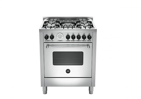 Bertazzoni La Germania Americana AMN765GXT cucina Piano cottura Acciaio inossidabile Gas A+