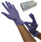 Guantes de nitrilo sin polvo Color azul lila Tallas S - M - L (L)