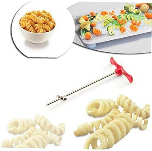 Angoter Rotierende Maschine Manuell Roller Spiral Slicer Rettich Kartoffel Spiralschneider Drop Shipping