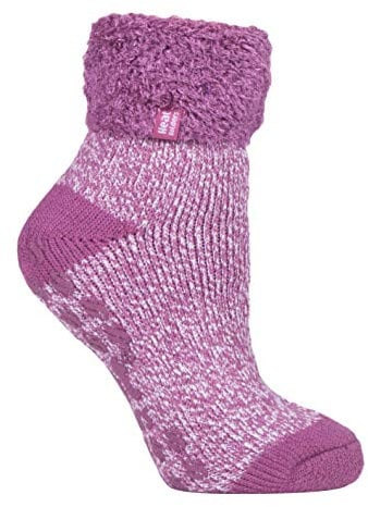 HEAT HOLDERS - 1 Paar Bettsocken Damen Stoppersocken ABS Antirutsch Kuschelsocken Socken (HHL16)