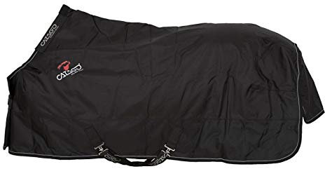 CATAGO Tournout Pferdedecke FIR-Tech Healing, 150 g - schwarz - 155 cm
