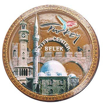 Belek Türkei 3D-Kühlschrankmagnet, Reise-Souvenir, Geschenk, Heim-Küchendekoration, Magnet-Aufkleber, Belek Türkei Kühlschrank-Magnetsammlung