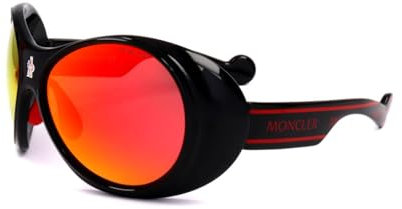 Sonnenbrillen Moncler ML0148 01C SHINY BLACK 64/16/ UNISEX