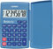 Casio LC-401LV-BU-BOITE Schulrechner Primär Blau