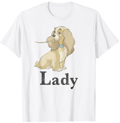 Disney Lady And The Tramp Spaghetti Lady Couples T-Shirt