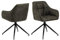 AC Design Furniture Belinda Carver Esszimmerstuhl, H: 84,5 x B: 59 x T: 54,5 cm, Olivgrün, Stoff/Metall, 1 Stk.
