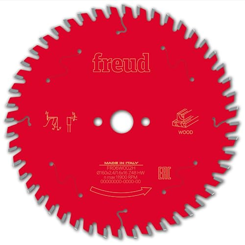 FREUD F03FS09674 FR06W002H Portable Circular Saw Blade Diameter 160 2.4/1.6 AL16 Z48 BA 5°