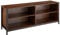 Tectake - Mueble bajo para televisor Navan 147x41x60,5cm, Mesa para televisión, Soporte para TV, mobiliario de salón Interior Minimalista, Estilo Industrial (Madera Industrial Oscura)