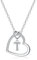 TINGN Buchstaben Kette Mädchen - Silber Kette mit Buchstaben Kette Mädchen Damen Geschenke für Mädchen 8 9 10 11 12 Jahre Halskette Damen Personalisierte Buchstaben T Kette Mädchen Geschenke