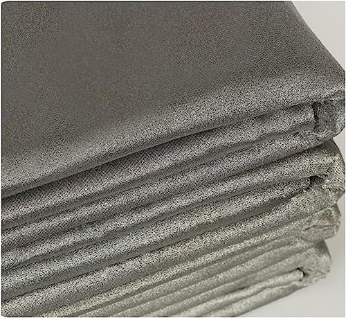 Faraday Fabric EMF Protection Fabric, Silver Fiber Fabric Radiation EMF Radiation Shielding Netting for Cellular Signal, WiFi, Bluetooth, GPS Faraday Cage, RFID