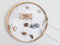 ZEN&TAO NATURALTOUCH - Bandeja redonda de madera para jardín zen japonés en miniatura,materiales naturales,embalaje ecológico,ideal para meditación,relajación,decoración y regalo (bandeja de 24 cm)
