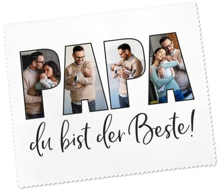 Herz & Heim Foto-Brillenputztuch selbst gestalten (PAPA)