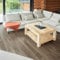 Self Adhesive Floor Planks - 36 Planks Pack Covering 53.8 Sqf / 5sqm | Each Stick On Tile Plank Measures 5.9x35.9in (91.4x15.2cm) | Peel And Stick Vinyl Flooring | Brown Wood Effect