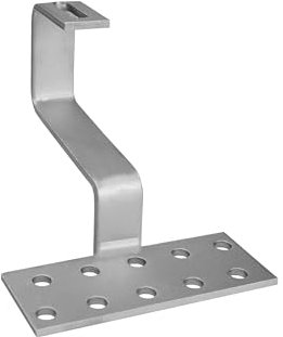 Sunex A2 Dachhaken MS7 6/6/5 mm nicht verstellbar Edelstahl 1.4016 Halterung Photovoltaik Solaranlage 1 Stück