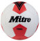 Mitre Final Freizeitfußball | perfekt für Kinder | Fußballgeschenk, Weiß/Leibchenrot, 4