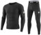 Herren Thermounterwäsche Set Unterhosen Männer Lang Thermo Snowboard Wachs Set Pullover Jungs Schneeanzug Herren Fahrradtrikot Herren Langarm Herren Unterhosen Lang Baumwolle(Dunkelgrau,XXL)