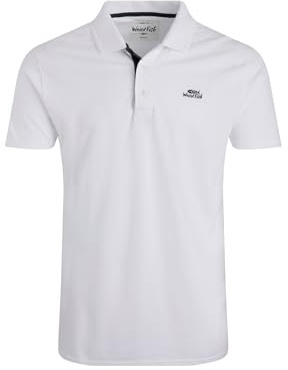 Weird Fish Miles Pique Polo Shirt White Size XL