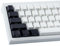 Tsungup Custom Keycaps 145 Keys Keyboard Keycaps ABS ISO Keycaps Side Printed Keycap Set fit 60 percent Keyboard,Compatible Cherry MX Keys for ISO Layout Mechanical Keyboard(Black & White)