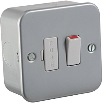 STATUS: Metal Clad Spur Switch (1 gang) / 13 amp / SFSMCX5