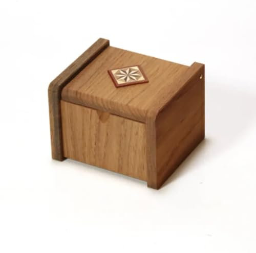 Karakuri Deception Puzzle Box - Handgefertigt von Hiroshi Iwahara, Karakuri Creation Group - Made in Japan