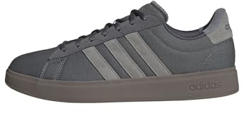 adidas Men's Grand Court 2.0 Shoes, Grey Five/Grey Three/GUM5, 10.5 UK