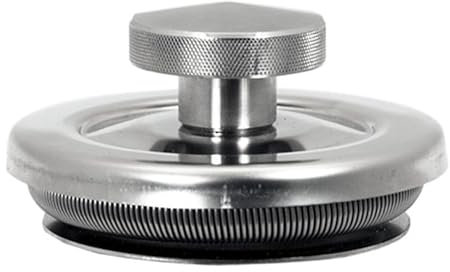 ALLINOX Tappo Per Ispezione HT Alte Temperature Canna Fumaria In Acciaio INOX Con Molla Per Tubo Uscita Fumi e Sistemi Camino (DN 120)