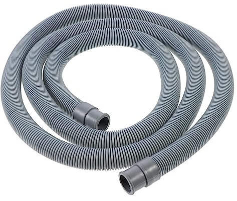 2M Waschmaschine Ablaufschlauch Verlängerung Flexibler Wasserschlauch für Geschirrspüler und Klimaanlagen Schlauchverbinder und Schellen für Bad