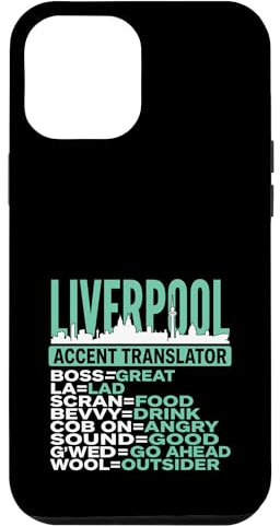 Liverpool Accent Translator Funny Scouse Case for iPhone 12 Pro Max