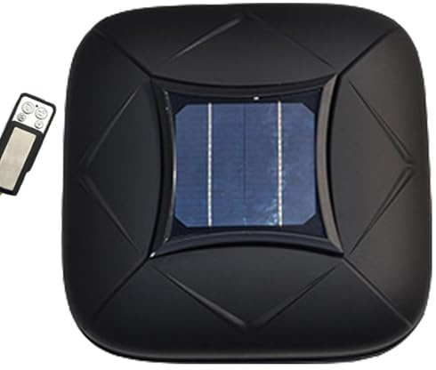Telo copriauto intelligente con ricarica solare, copertura esterna completa automatica con telecomando, impermeabile e resistente al sole, veloce e comodo per proteggere la tua auto, adatto Black-YXXL