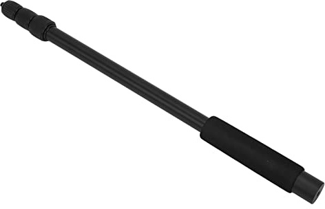 Aramox Boom Mic Pole, Aluminum Alloy Mic Boom Arm with Soft Foam Handle, Extends From 39 to 155cm for Filmmakers and Content Creators (4 Sections)
