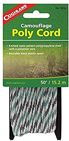 Coghlan's Unisex Adult C9050 Poly Cord - Camo, 50-Inch
