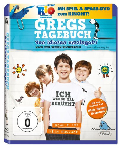 Gregs Tagebuch - Von Idioten umzingelt! (+ Rio Activity Disc) [Blu-ray]