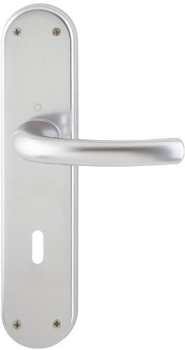 Hoppe Renovationsgarnitur Tokyo 1710/3334 Alu.F1 BB 4-KT.8mm Entf.72mm