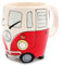 Ceramic Camper Van Mug - Red